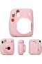 Fujifilm Instax Mini 11 | Silicone Case Instant Camera Cover with Adjustable Strap | Pink