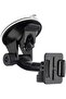 Action Camera Car Mount [Suction Cup] [Mounts on Windshield, Window Glass, Desk] Compatible - 2