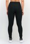 Women Sportswear Fit Brand Logo Training Tights, Dark Grey - 3