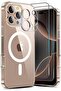 4 in 1 Bundle Magnetic Case for iPhone 16 Pro Max [Compatible with MagSafe]+ Tempered Glass