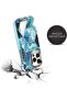 iPhone 13 Pro Case | Marble Shockproof Bumper Stylish Slim Phone Cases |Blue Marble - 8