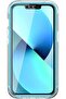 iPhone 13 Pro Case | Marble Shockproof Bumper Stylish Slim Phone Cases |Blue Marble - 4