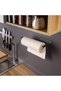 Kitchen Tissue Holder [ Towel Rack, Spoon Spatula Holder ] Adhesive Roll Tissue Dispenser [ - 5