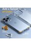 iPhone 13 Pro Max | Fusion Case + Buckle Strap| White & Yellow - 8