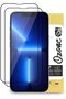 Tempered Glass [2 Per Pack] Compatible With iPhone 13 Screen Protector, Shock Proof Bubble F
