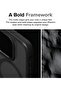 iPhone 15 Pro Case Cover | Fusion Bold Magnetic Series | Matte Black - 4