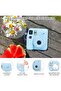 Silicone Case for Fujifilm Instax Mini SE Instant Camera Case Blue - 4