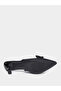 Velvet Texture Bow Detail Formal Shoes - 6