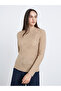 Women Brown Floral Textured Knit Top - 3