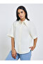 Solid Buttoned Spread Collar Shirt - 3