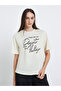 Women Yellow Graphic Print Oversized T-Shirt - 3