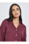 Solid Flared Sleeve Buttoned Short - 4