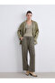 Textured Women's Pants with Waist Cord from Uzg Store for Style Enthusiasts