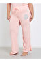 Plus Printed Dropped Shoulder T-Shirt and Pyjama Set - 4