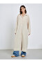 Solid Collared Kimono with Button Closure - 2