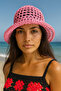 Straw Mesh Bucket Hat (Paper Rope – Adult Compatible) - 2