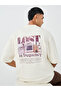Men Graphic Print Short Sleeve Boxy Fit T-Shirt