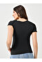 Women Black Knot Detail Knit Top - 4