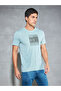 Men Printed Slim Fit Crew Neck T-Shirt - 2