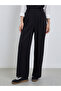 Women Black High Rise Trousers - 2