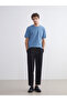 Lcw Vision Blue Crew Neck Men's T-Shirt - 2
