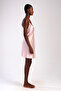 Silk Textured Luxury Satin Nightdress – Adjustable Strap, Lace Detail, Box and Dowry - 3