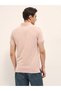 Men's T-shirt with polo style, breathable cotton fabric, comfy fit, ideal for casual or smart look. - 3