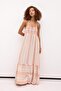 Helen Patterned Linen Dress 2745-8 - 3