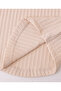 Solid Ribbed Sleeveless Top and Shorts Co-ords Set - Beige - 6