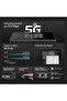 M8550 5G LTE Mobile Tri-Band Wi-Fi 6E Router - Up to 3.4Gbps, 4680mAh Battery, Up to 64 Devices - 5