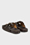 Logo Printed Double-Strap Belted Slipper 40T5BYFS1D200 SLIPPER 40T5BYFS1D 200 - 5