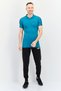 Men Sportswear Fit Short Sleeve Outdoor Polo, Teal Green - 3
