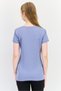 Women Sportswear Fit Short Sleeve Training T-Shirt, Pastel Blue - 3