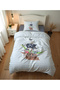 Pirate Patterned Bed Sheet Set of 2 Printed Single Duvet Cover Set 160X220 cm - 3