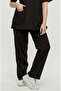 Ultralycra Comfy - Plus Size Lycra Doctor Nurse Single Bottom Surgical Jersey (Unisex), Black - 2