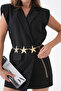 Women's Starfish Design Chain Gold Belt