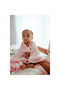 Set Of 2 Organic Muslin Bath Towel- Pink & White - 5