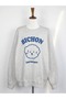 Unisex Love Me More Printed Oversize Sweatshirt - 3