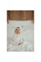 Organic Muslin Hooded Towel - White - 2