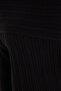 Women's Regular Fit Classic Cut Long Sleeve Off-The-Shoulder Black Sweater - 6