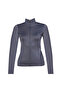 Bolton Women's Blue Stand Collar Jacket - 2