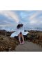 Organic Muslin Hooded Towel - White - 6