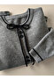 Women's Double-Button Tie-Detail Basic Knit Cardigan - 5