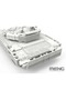 مجموعة تجميع دبابة القتال الرئيسية الروسية T-72B3M بمقياس 1/72 من طراز MENG MODEL 72-007 - 6