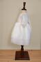 Baby Girl Cream Watermelon Sleeves Stone Detailed Evening Dress 1-5 Years - 2
