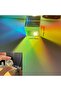 مكعب X-Cube الزجاجي البصري ثنائي اللون: منشور مقسم شعاع RGB، هدية تعليمية، صف... - 3