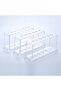 250ml Plastic Clear Test Tube Rack 6 Holes Holder Lab Test Tube Stand Burette Support Shelf