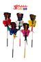 Matatabi Cats Butterfly Al. Cat Fishing Rod with Handle(Matatabi, Includes Rattle and Special Rustle.Special Fabric) - 3