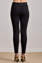 Sports Black Knitted Leggings - 8