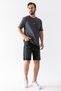 Men's Relaxed Fit 100% Cotton Denim Shorts Black - 5328 - 5